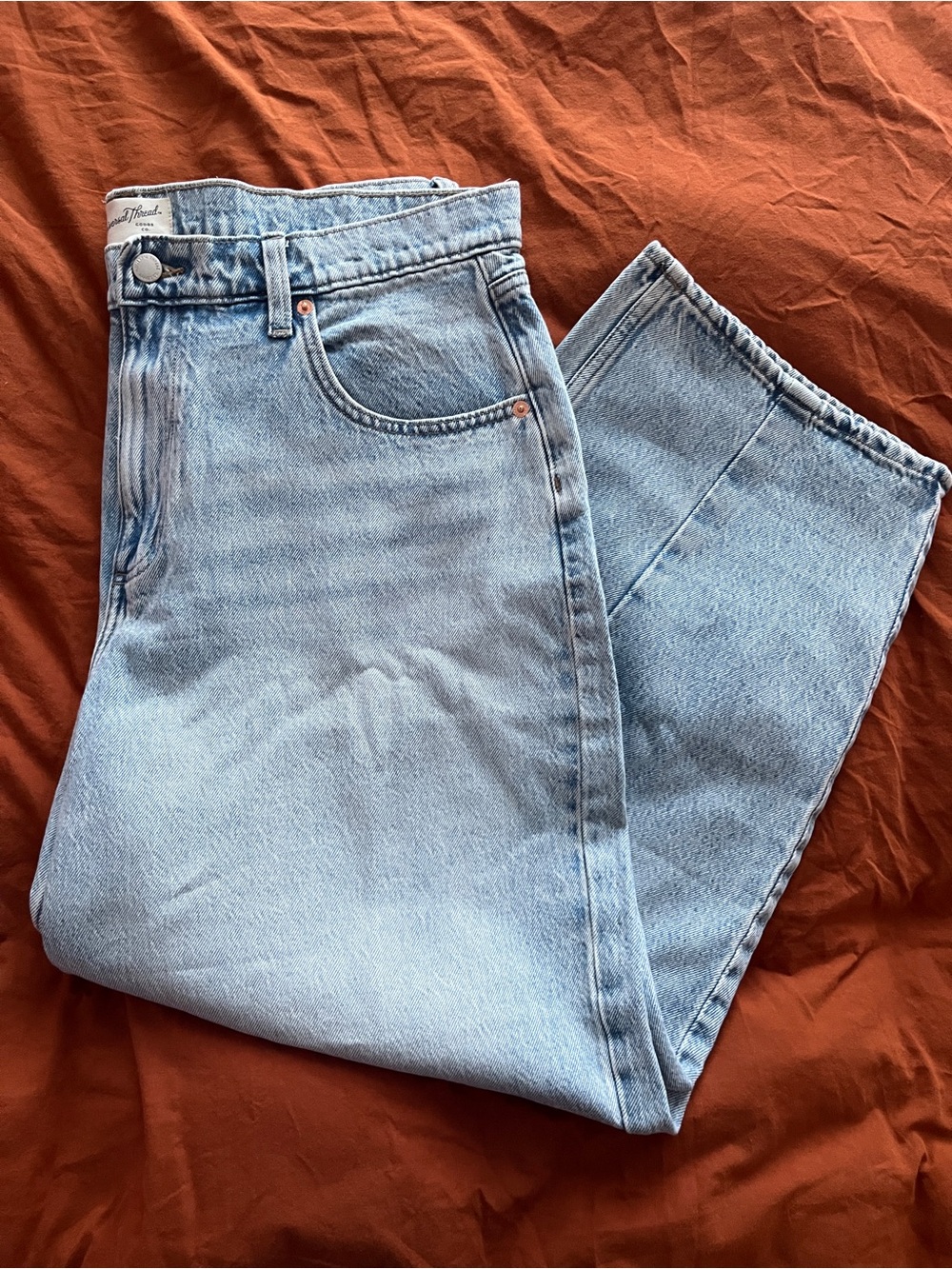Universal Thread High Rise Easy Barrel Jeans